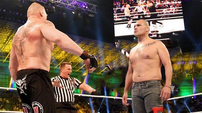 Cain Velasquez was the only one who looked 'scared' last night